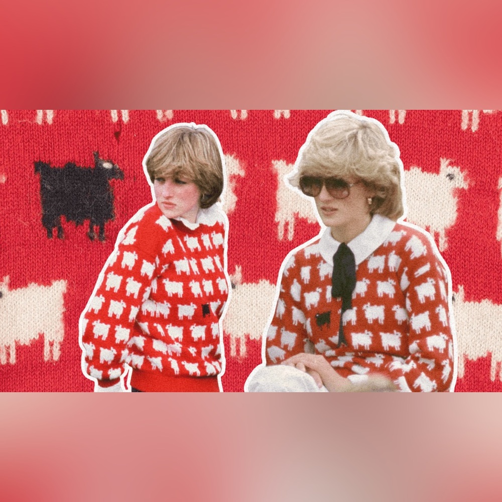 NWT Warm & Wonderful x Rowing Blazers Men's Original "Diana" Sheep Sweater
